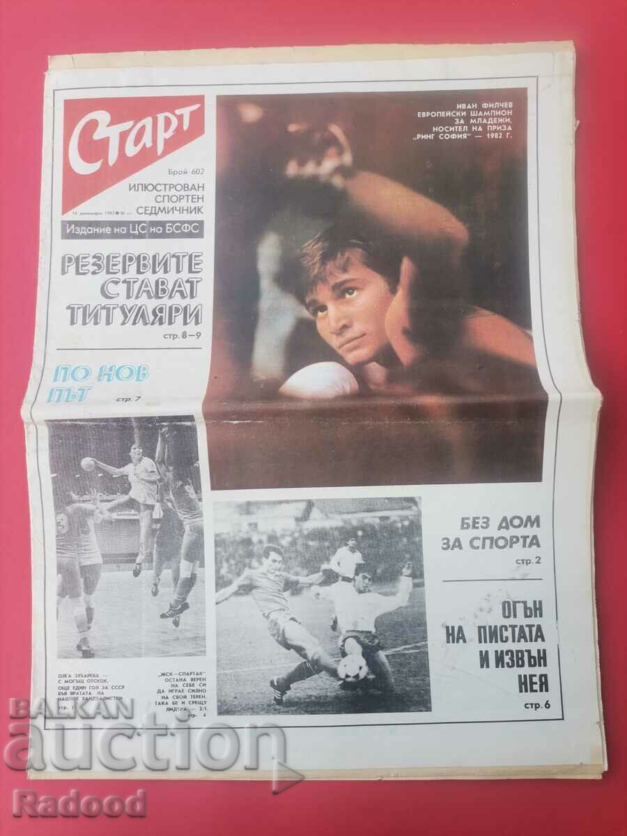 "Start" newspaper. Number 602/1982
