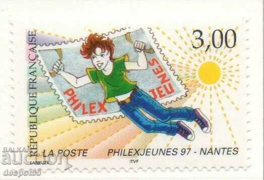 1997. Franţa. Expoziție de timbre pentru tineret la Nantes.