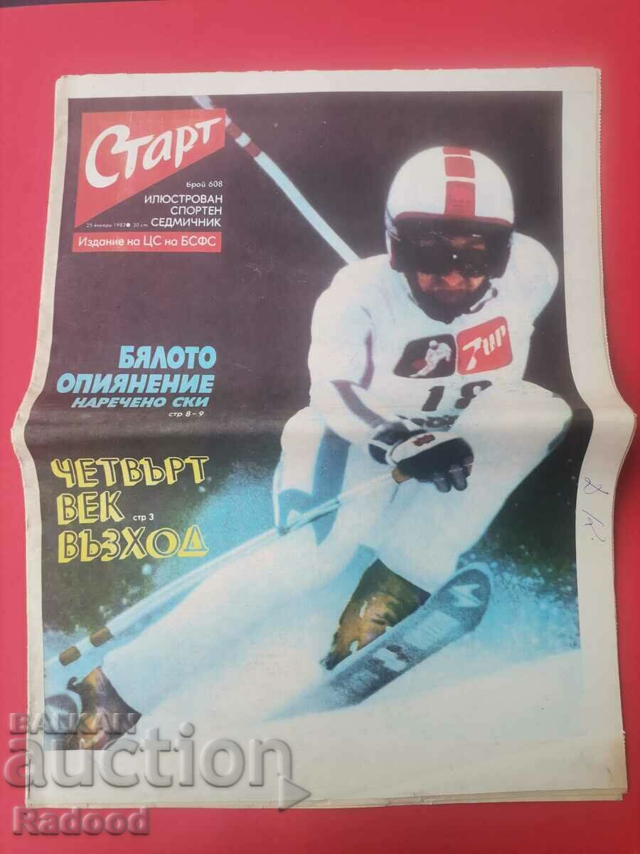 "Start" newspaper. Number 608/1983