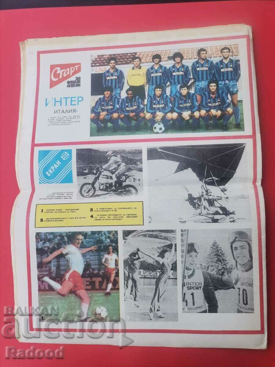 Auction  "Start" newspaper. Number 610/1983
