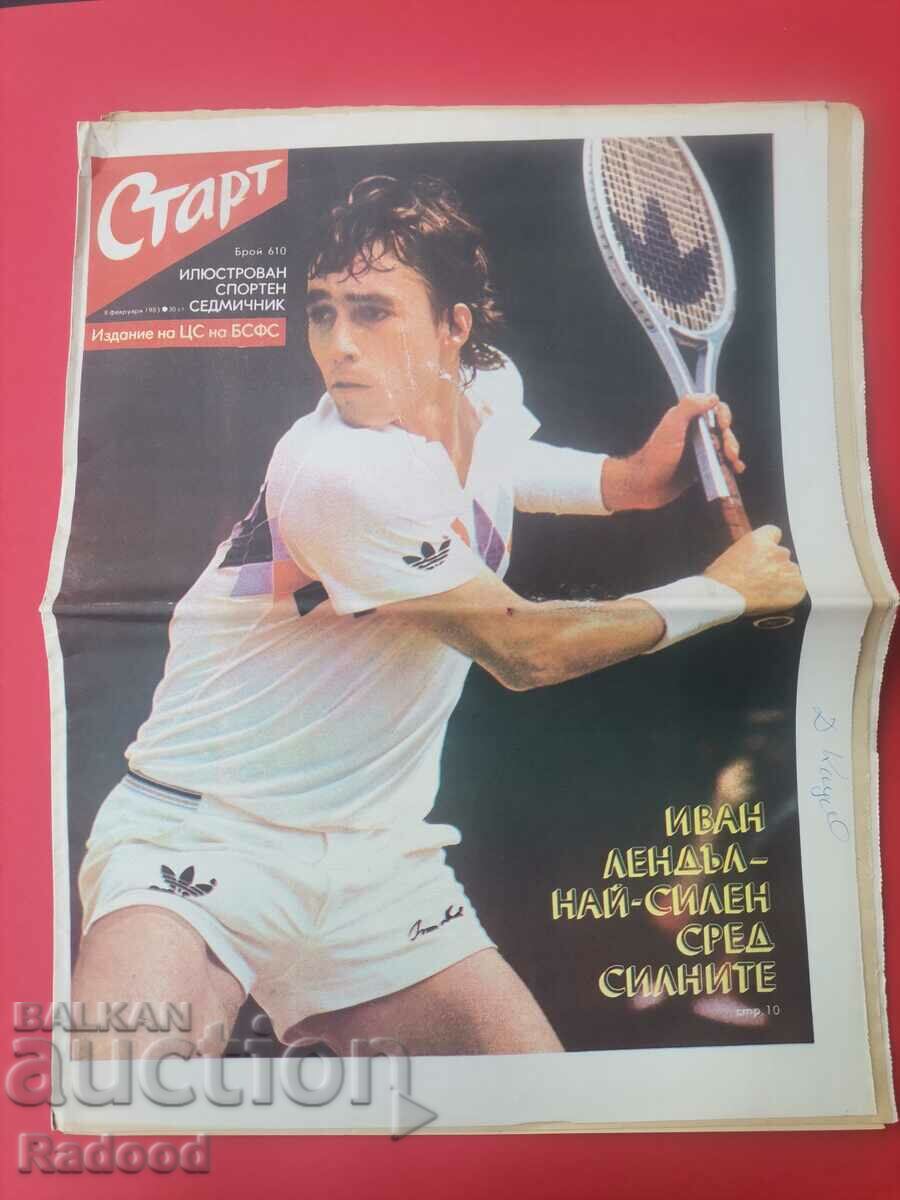 "Start" newspaper. Number 610/1983
