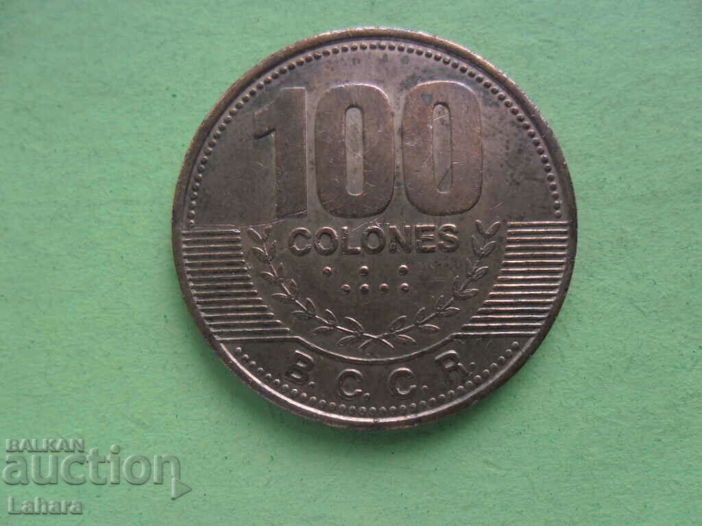 100 Colones 2007 Costa Rica 100 Colones 2007 Costa Rica