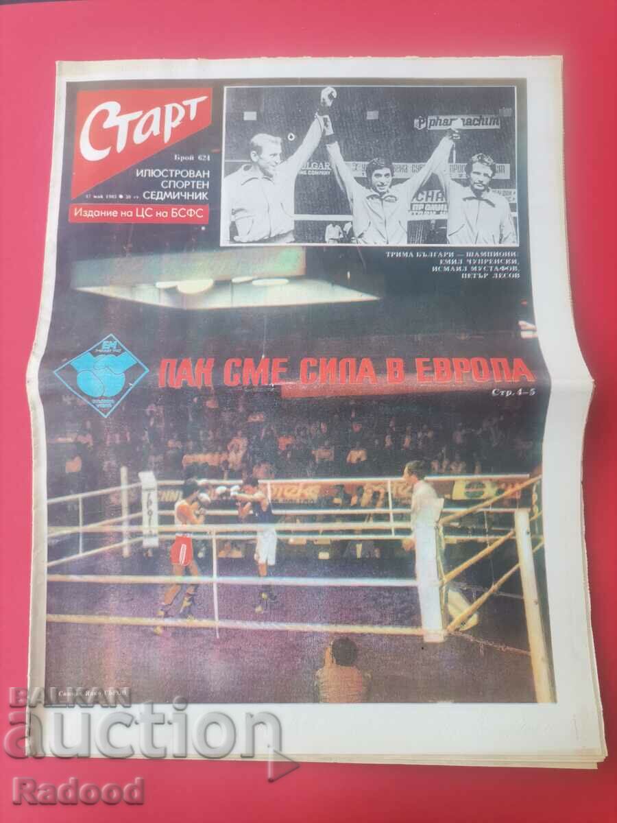 "Start" newspaper. Number 624/1983