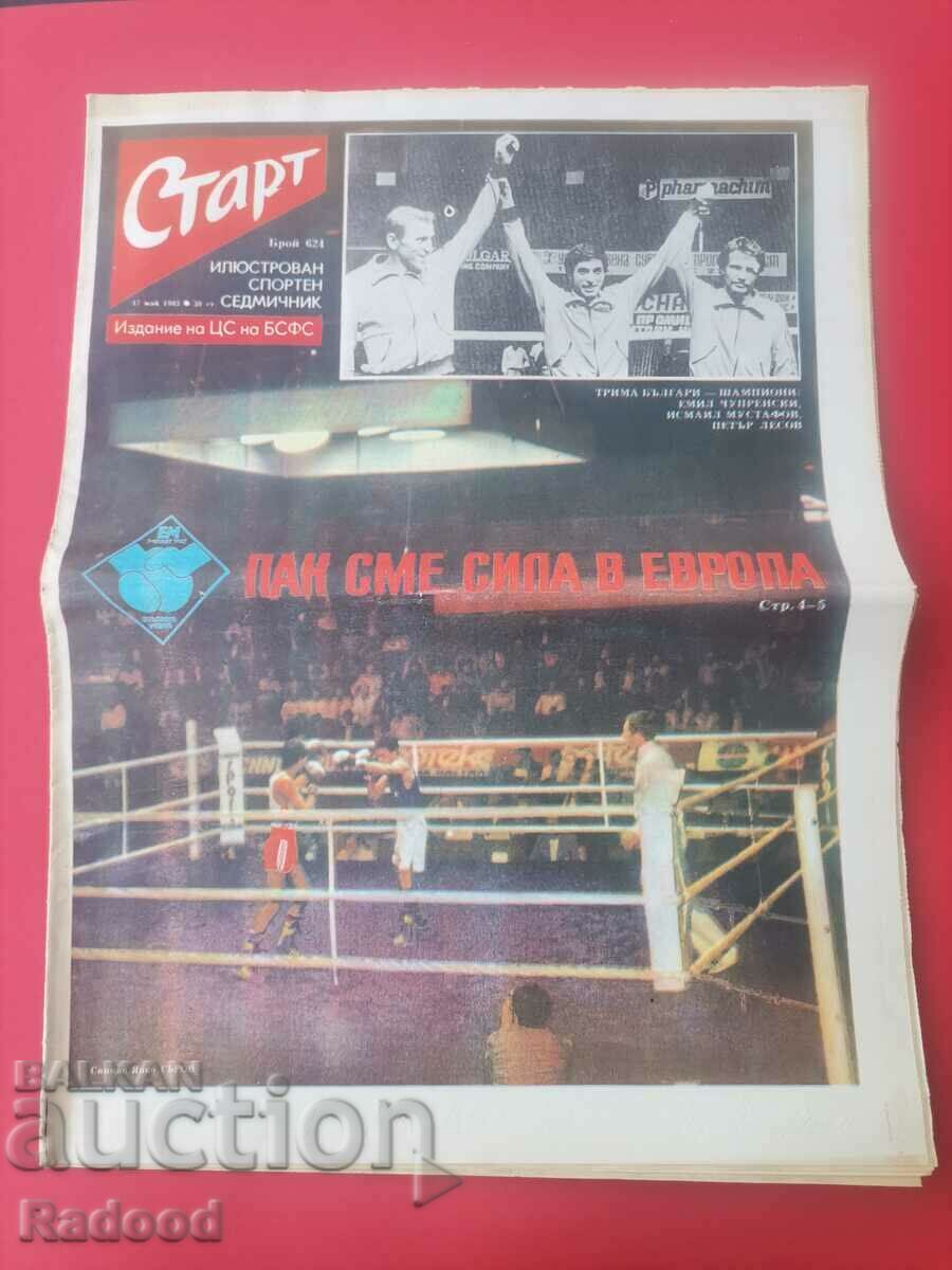 "Start" newspaper. Number 624/1983