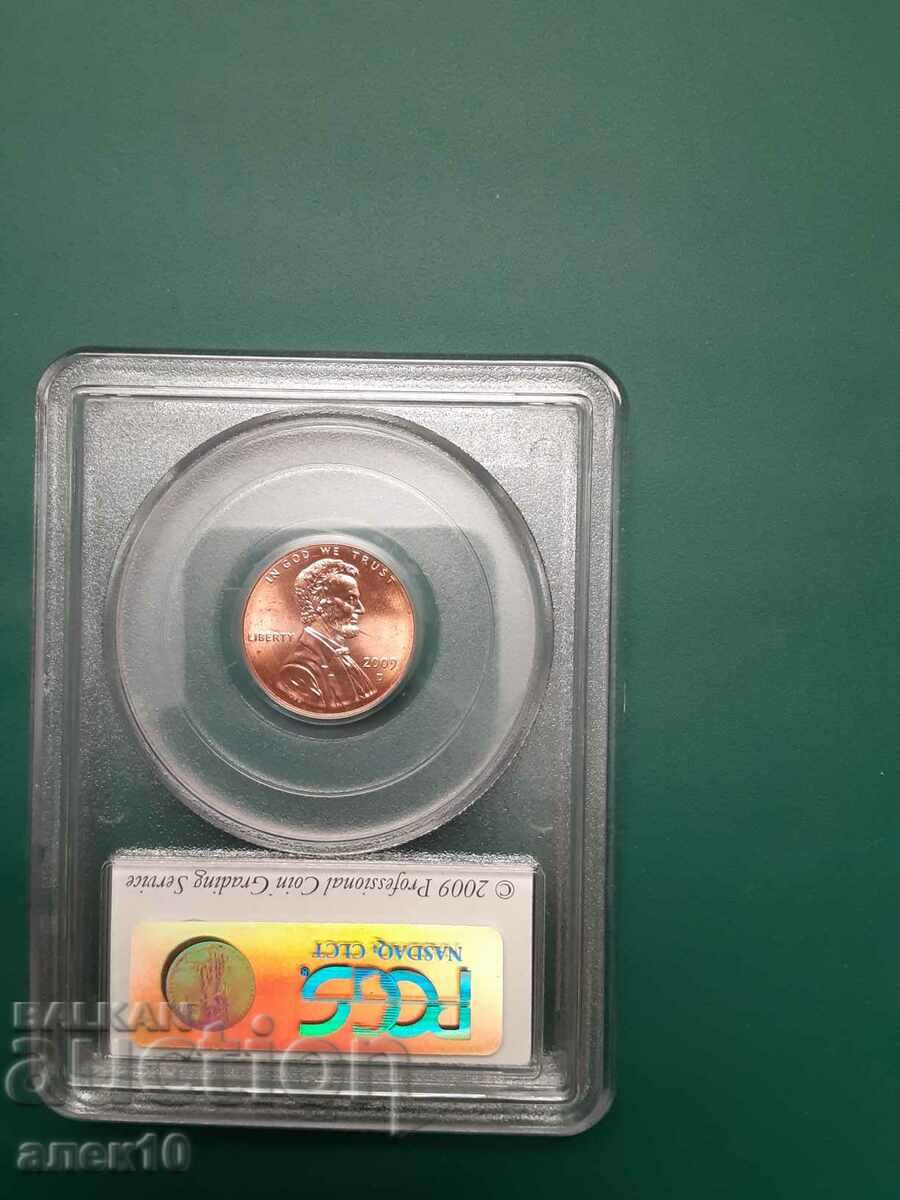 SUA 1 cent 2009 Denver