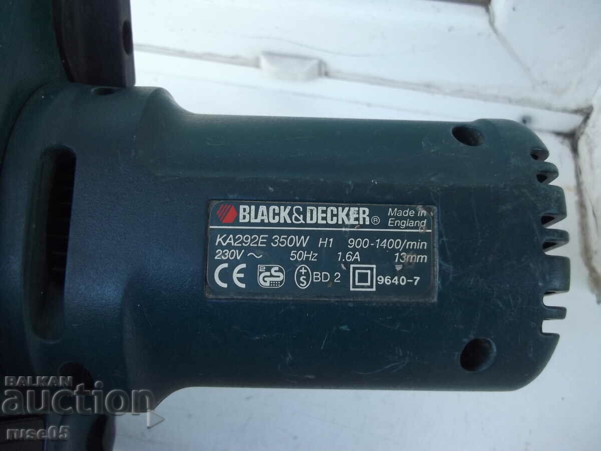 Belt sander "BLACK & DECKER - KA 292 E" working - 5 Belt sander "BLACK & DECKER - KA 292 E" working - 5