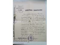 Metric certificate of the Kaidamovi family, Karlovo