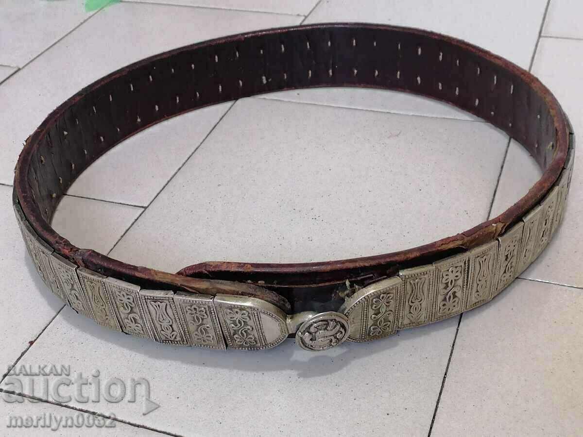 Renaissance belt silver 90cm forged pafti jewelry 19th century - 7 Renaissance belt silver 90cm forged pafti jewelry 19th century - 7