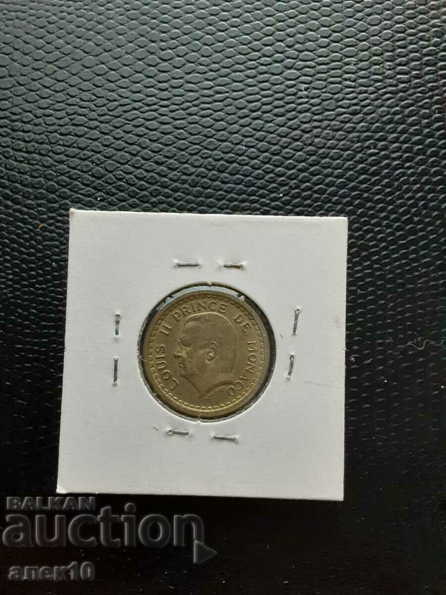 Монако  1  франк   1945
