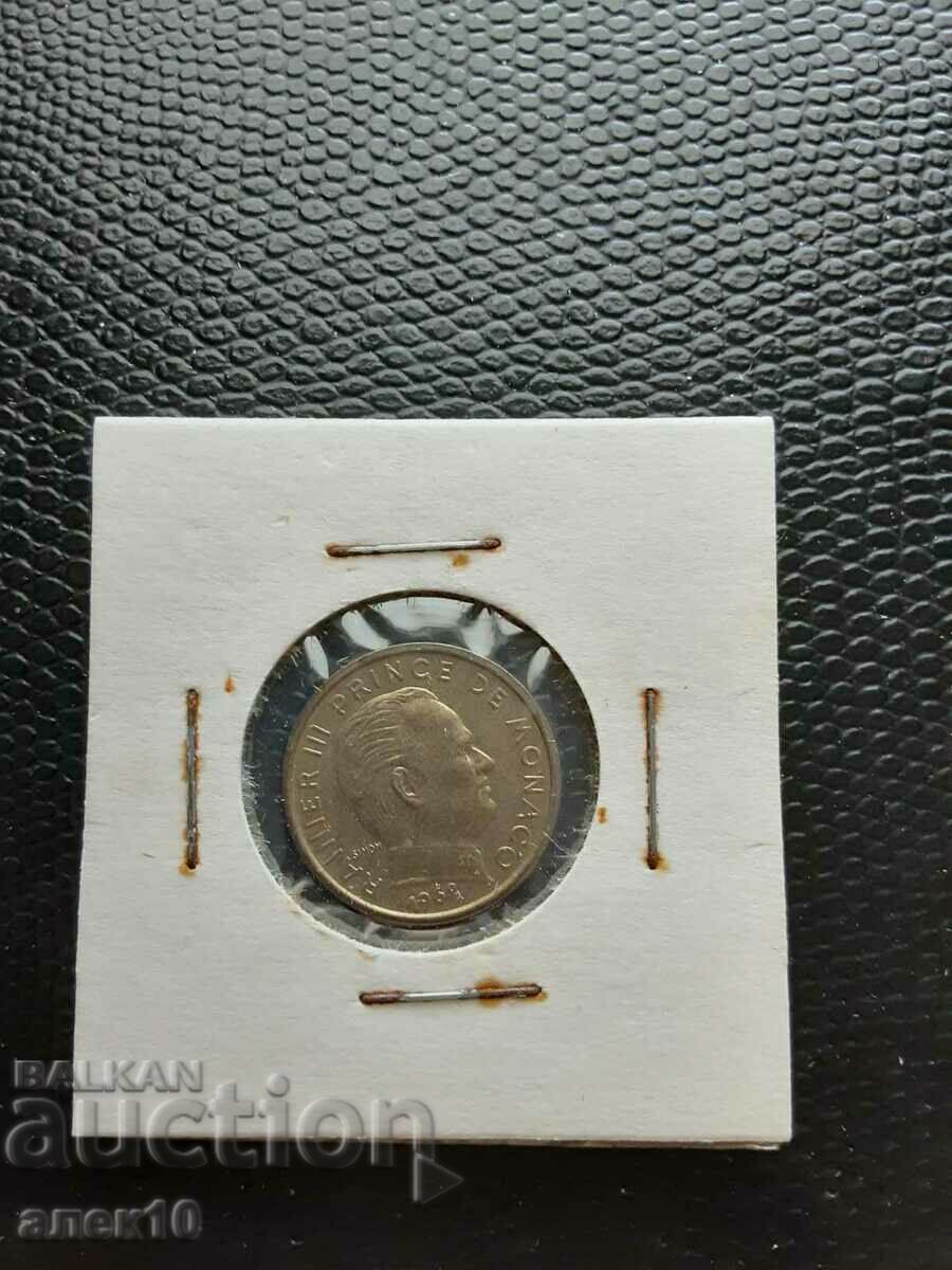 Monaco 10 centimes 1962