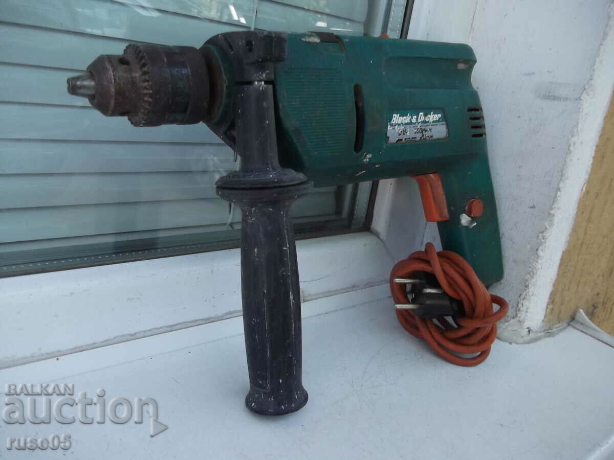 Drill "Black & Decker - D 152" working with price 40.00 BGN | € 20.45 Drill "Black & Decker - D 152" working with price 40.00 BGN | € 20.45