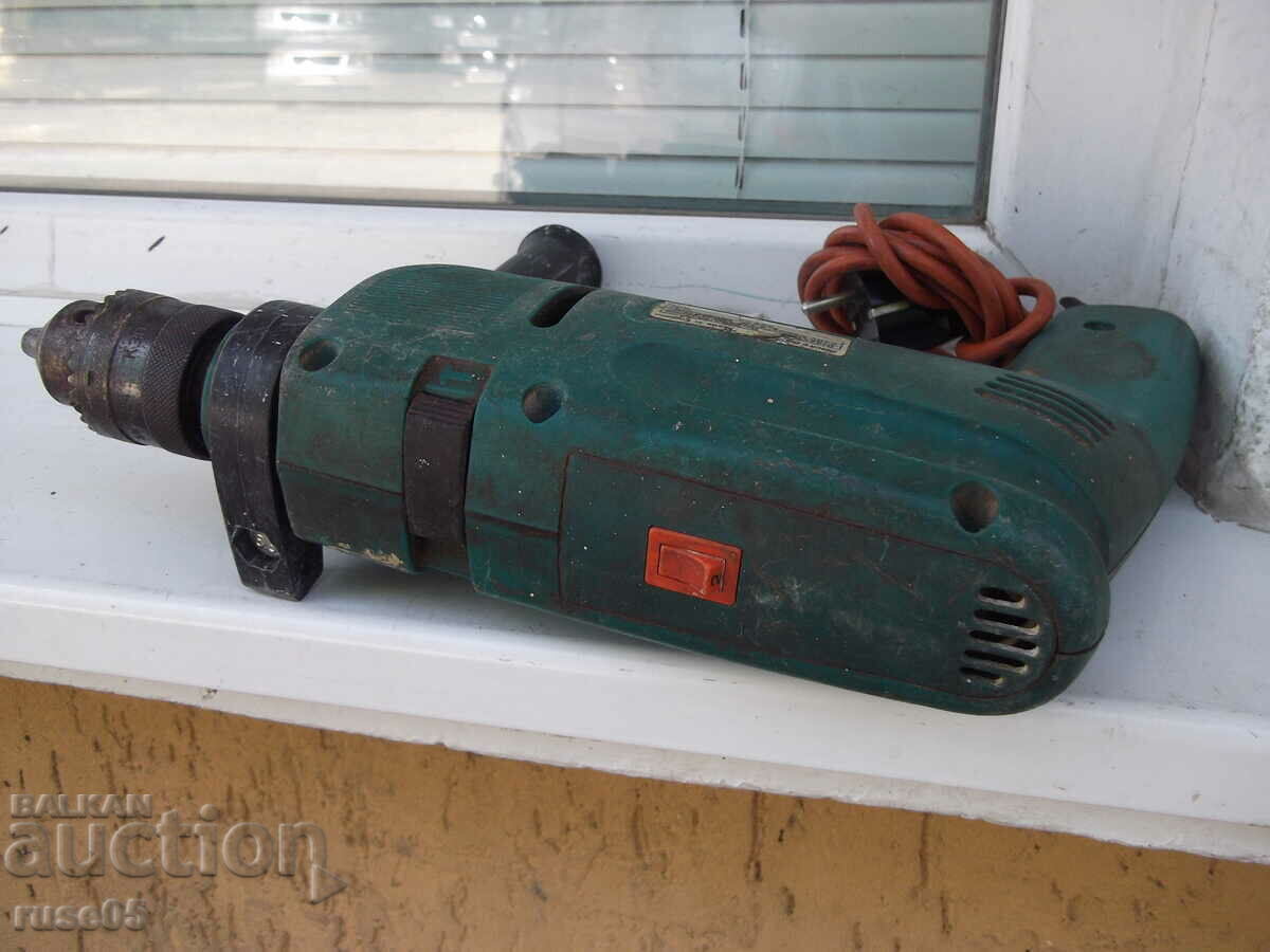 Delivery of Drill "Black & Decker - D 152" working Delivery of Drill "Black & Decker - D 152" working