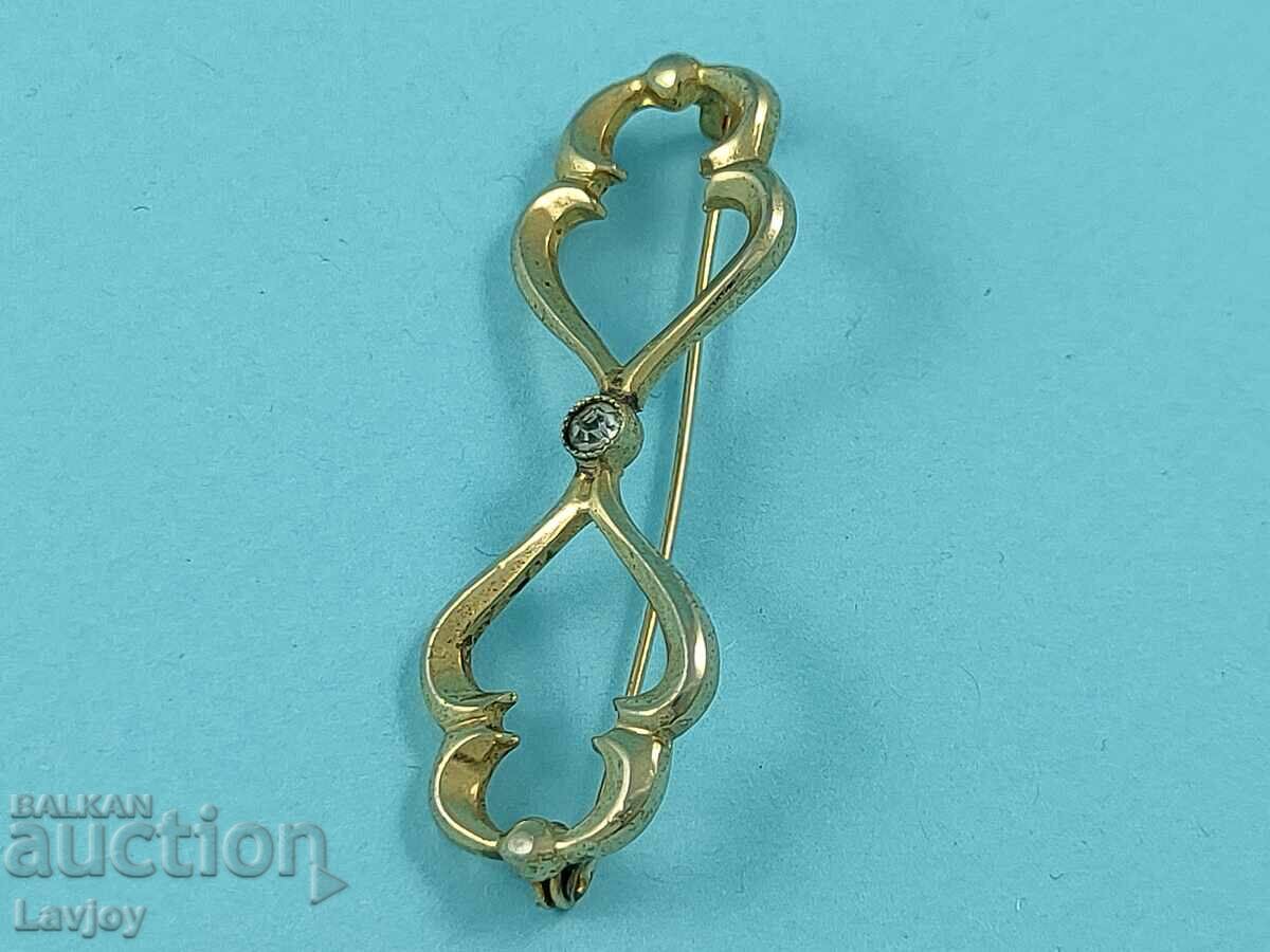Auction Gold Plated Old Brooch ### Auction Gold Plated Old Brooch ###