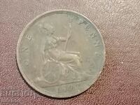 1892 1 penny