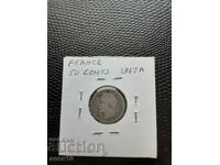 France 50 centimes 1867
