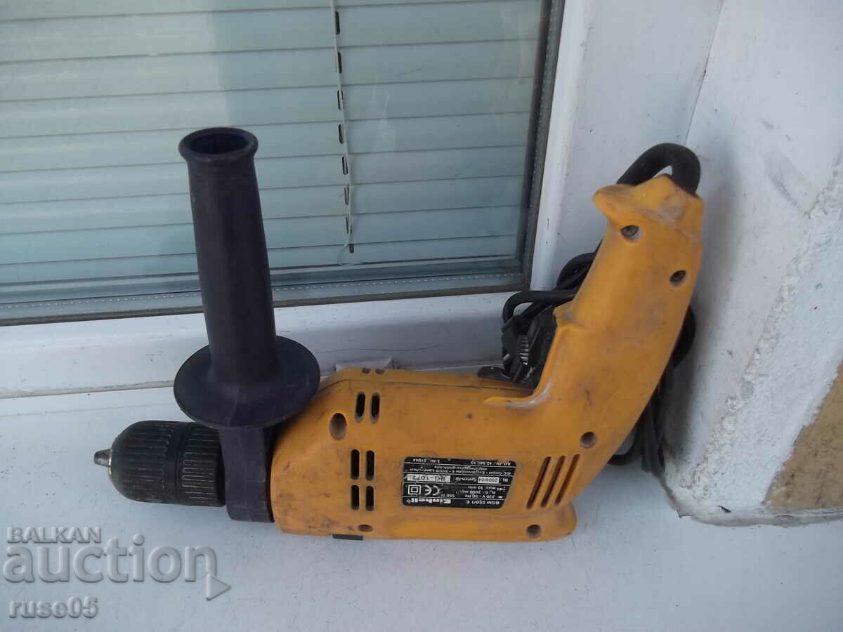 Drill "Einhell - BSM 550/1 E" working - 5 Drill "Einhell - BSM 550/1 E" working - 5