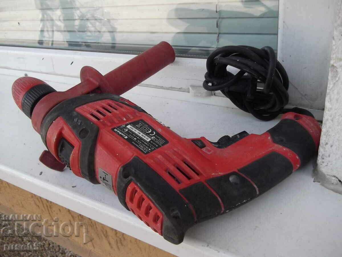 Delivery of Drill "Einhell - TC-ID 1000 E" working Delivery of Drill "Einhell - TC-ID 1000 E" working