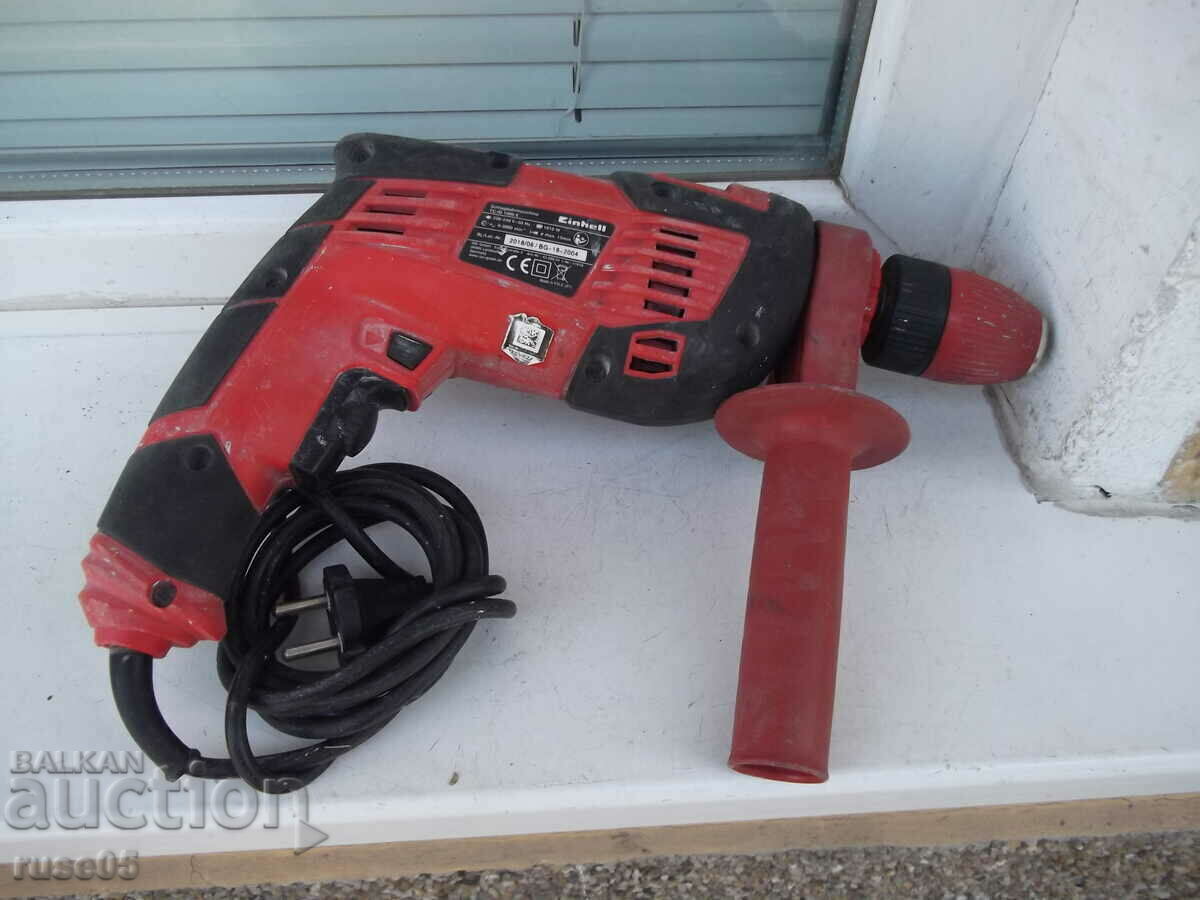 Drill "Einhell - TC-ID 1000 E" working - 5 Drill "Einhell - TC-ID 1000 E" working - 5