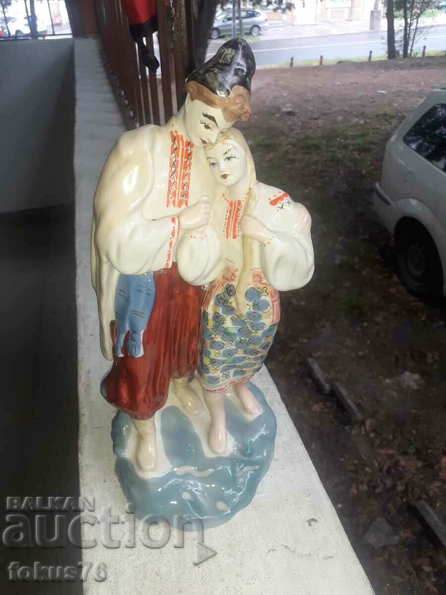 Russian porcelain figure statuette wearing seal - 5 Russian porcelain figure statuette wearing seal - 5