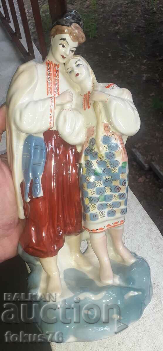 Russian porcelain figure statuette wearing seal - 6 Russian porcelain figure statuette wearing seal - 6