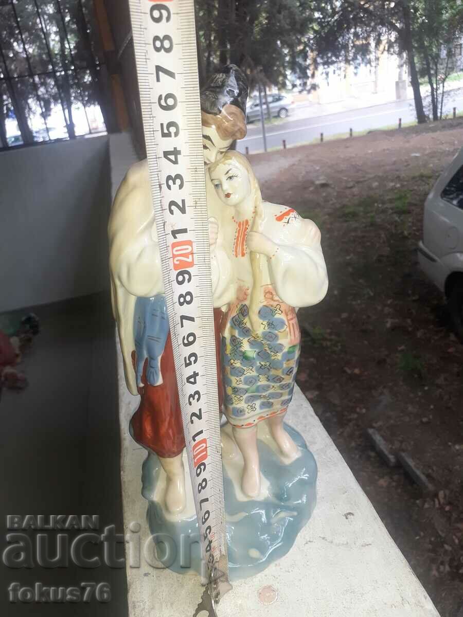 Russian porcelain figure statuette wearing seal - 7 Russian porcelain figure statuette wearing seal - 7