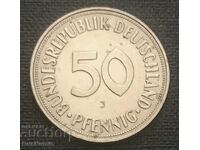 Germania. 50 pfennig 1967(J). UNC.