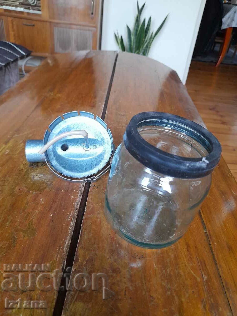 Old vacuum cleaner jar with price 27.00 BGN | € 13.80