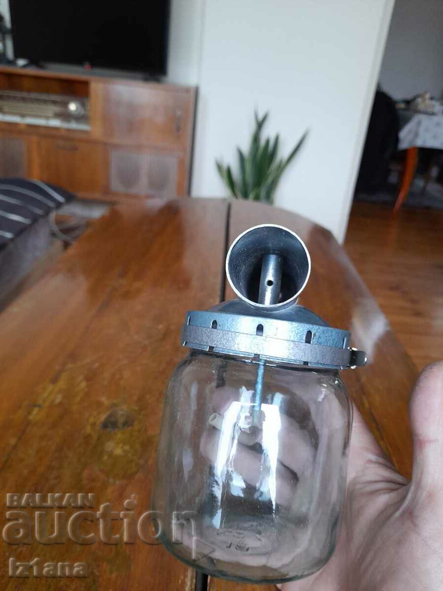 Delivery of Old vacuum cleaner jar