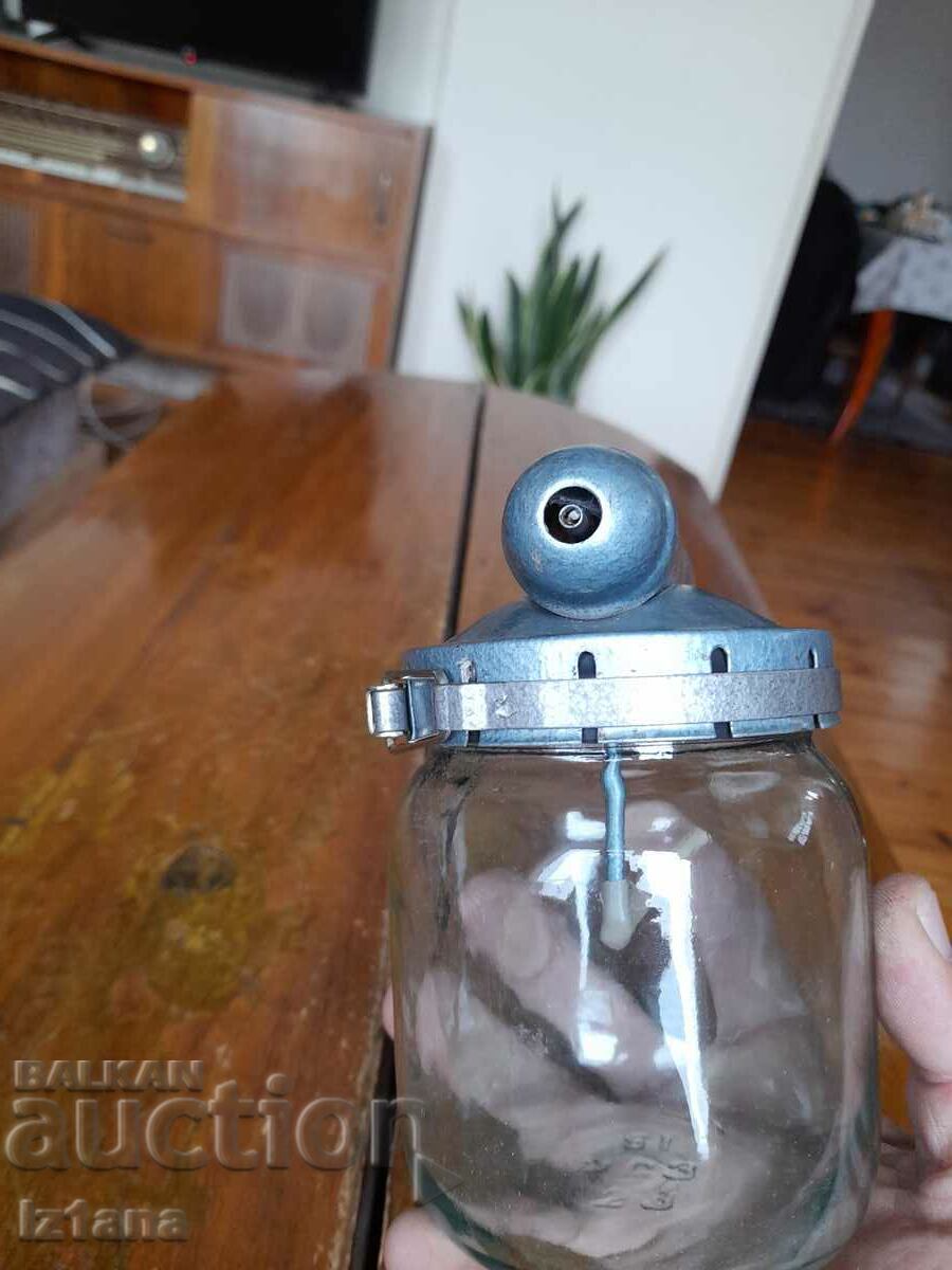 Old vacuum cleaner jar - 5
