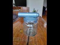 Old vacuum cleaner jar