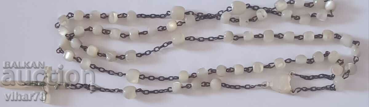 Old rosary with mother of pearl with price 119.99 BGN | € 61.35 Old rosary with mother of pearl with price 119.99 BGN | € 61.35