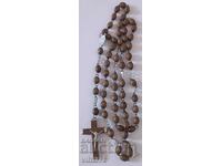 Old wooden rosary