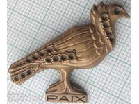 15745 Badge - France Peace dove