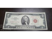 2 долара САЩ 1963год -517А UNC