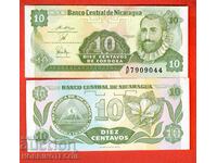 NICARAGUA NICARAGUA 10 Cent issue issue 1991 NEW UNC