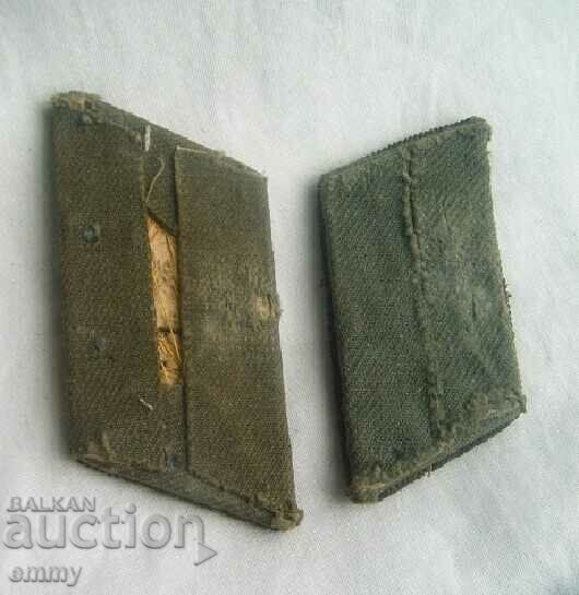 Delivery of Silk embroidered lapels from an old general's uniform Delivery of Silk embroidered lapels from an old general's uniform