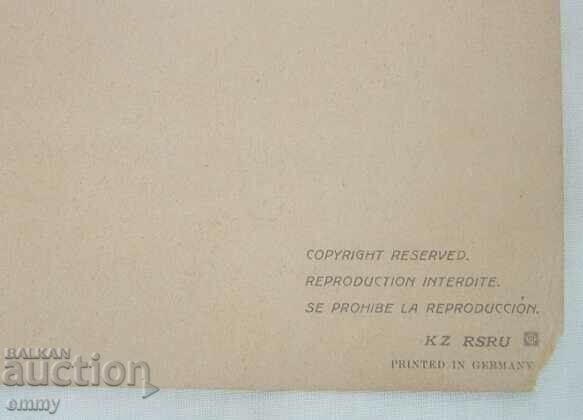 Auction  Drawing Germany - reproduction, print