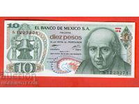 MEXICO MEXICO 10 Peso emisiune 1977 NOU UNC