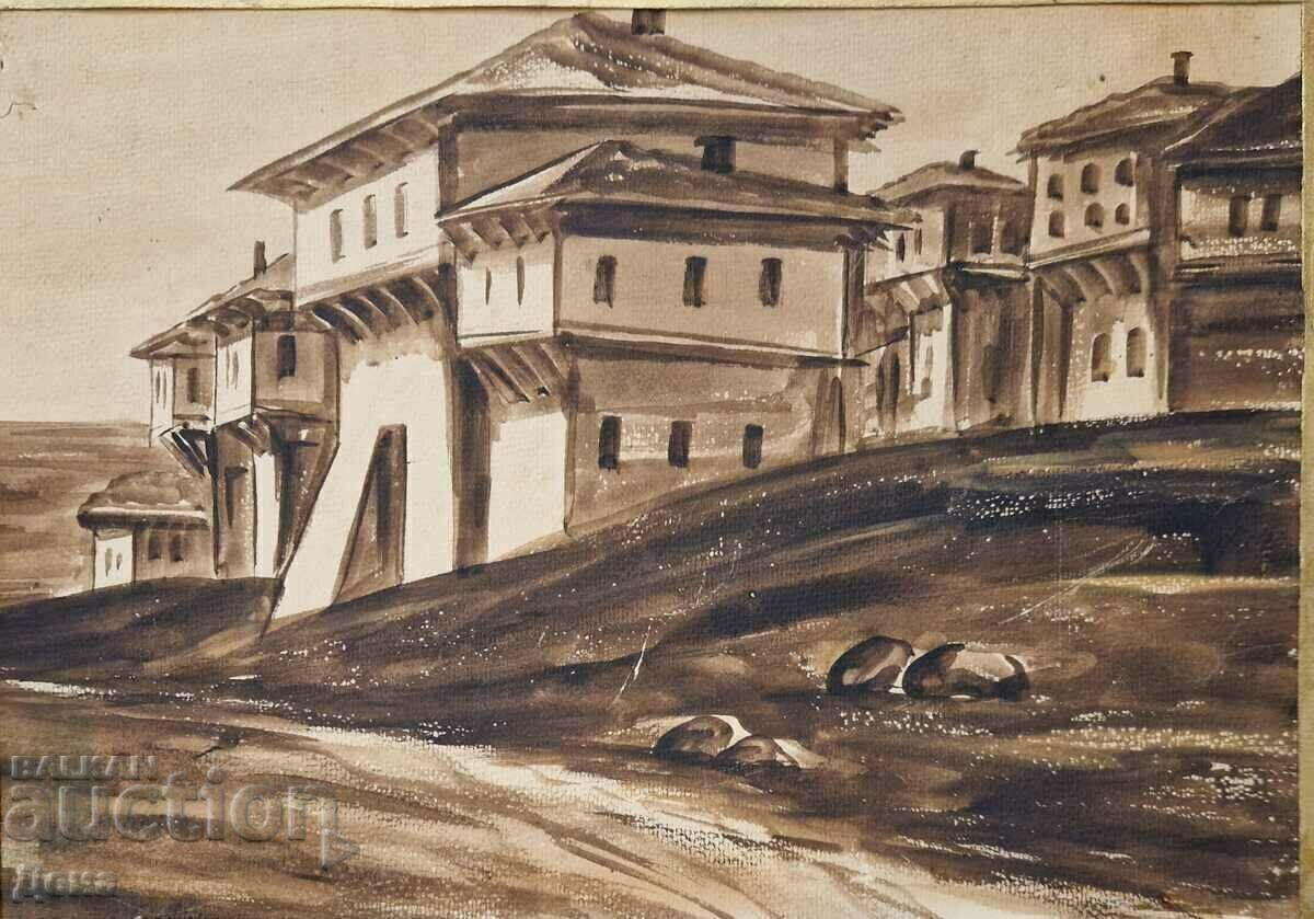 Old master painting with price 20.00 BGN | € 10.23 Old master painting with price 20.00 BGN | € 10.23