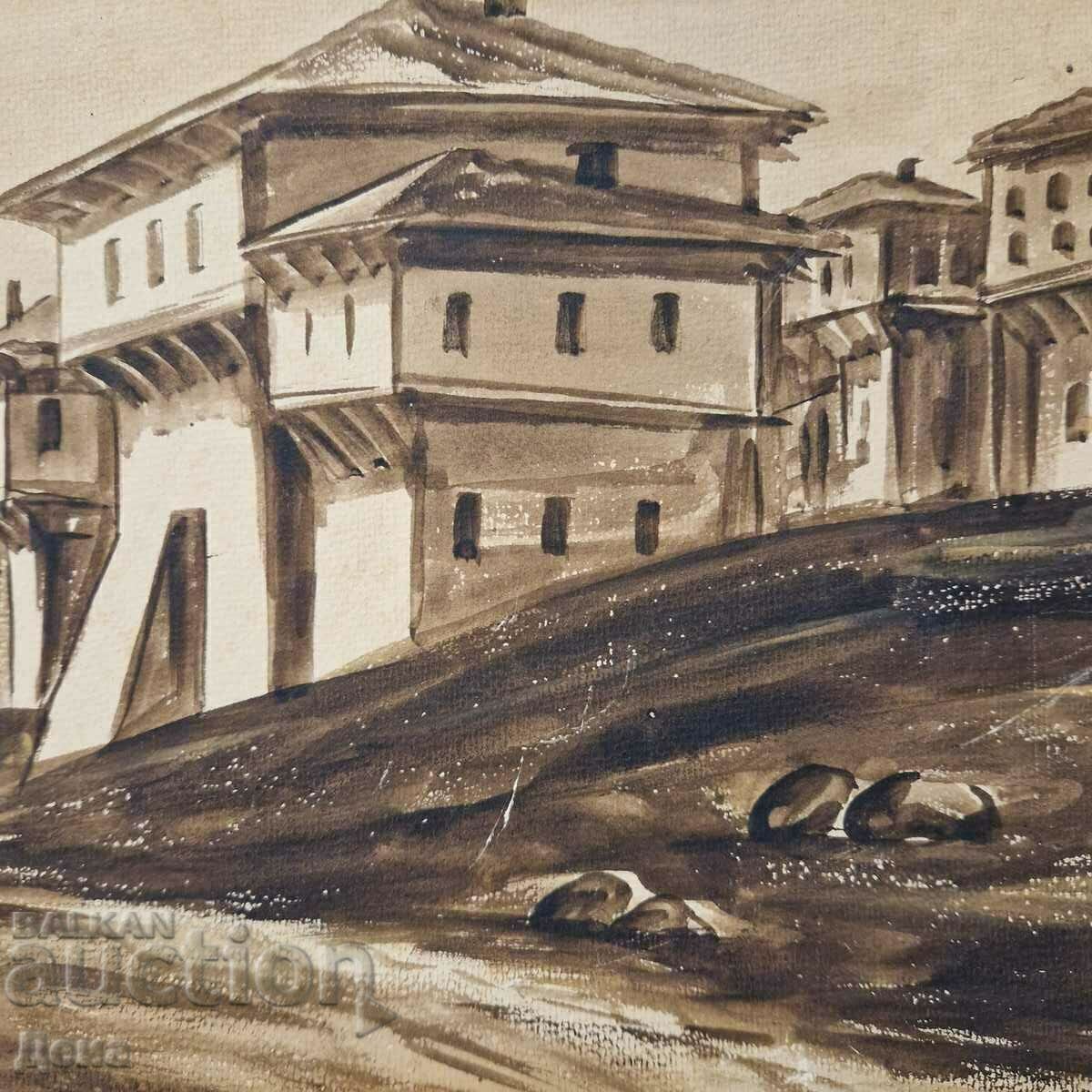 Delivery of Old master painting Delivery of Old master painting