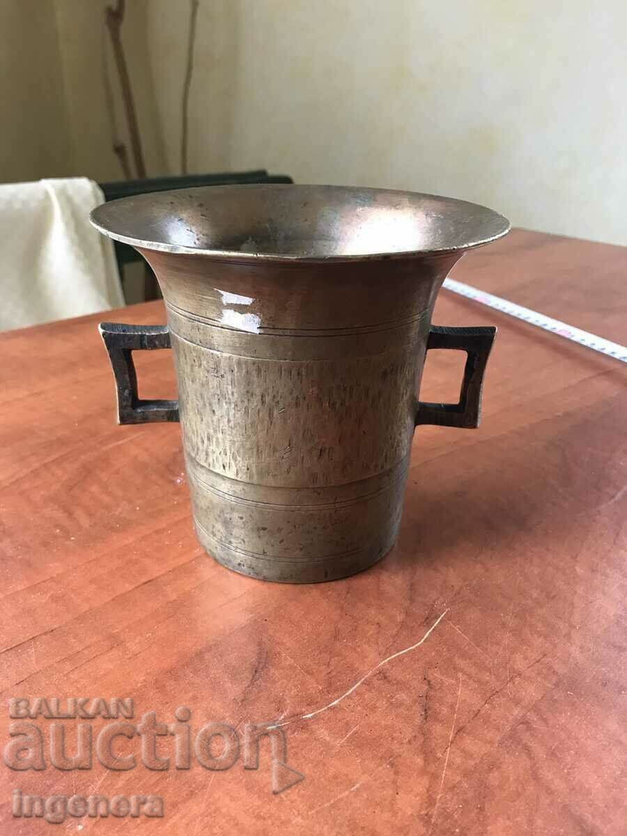 ΚΟΝΙΑΜΑ ΜΕΓΑΛΟ ΜΑΣΙΦ ΜΠΡΟΝΖΕ ΒΑΡΟΣ 1750 ΓΡ.