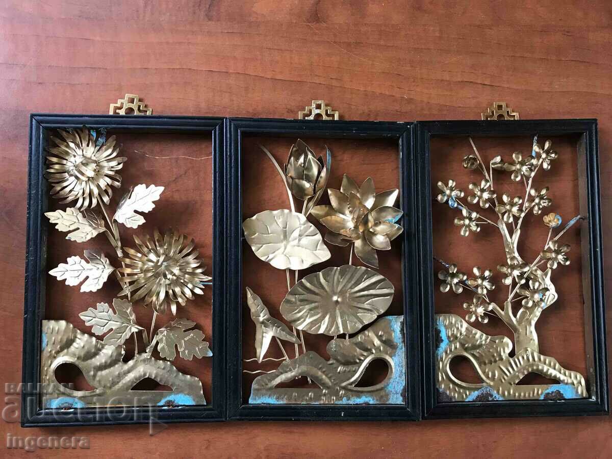 BRASS WALL PANEL OPENLET FRAME NEW - 6 BRASS WALL PANEL OPENLET FRAME NEW - 6