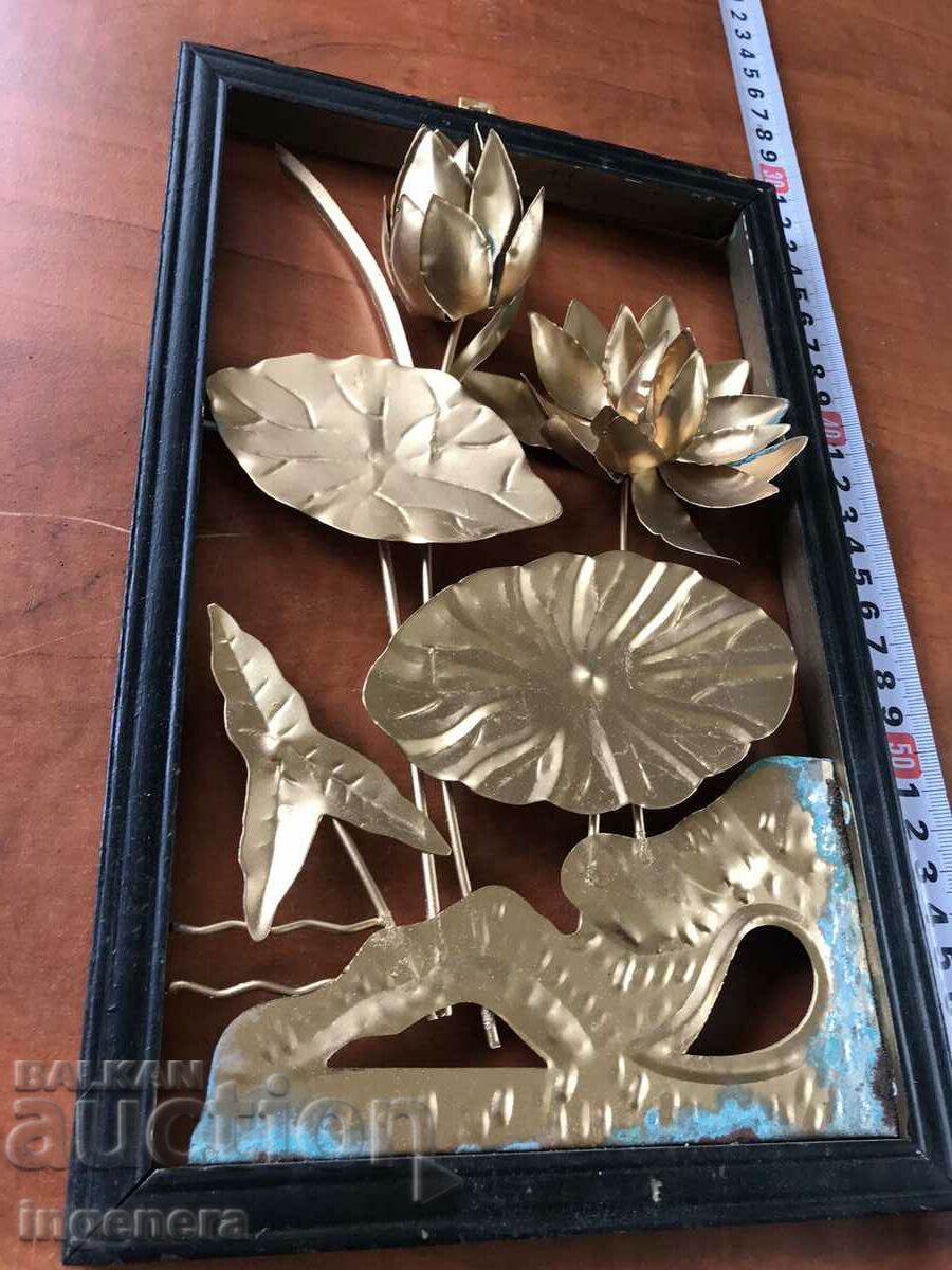 Auction BRASS WALL PANEL OPENLET FRAME NEW Auction BRASS WALL PANEL OPENLET FRAME NEW