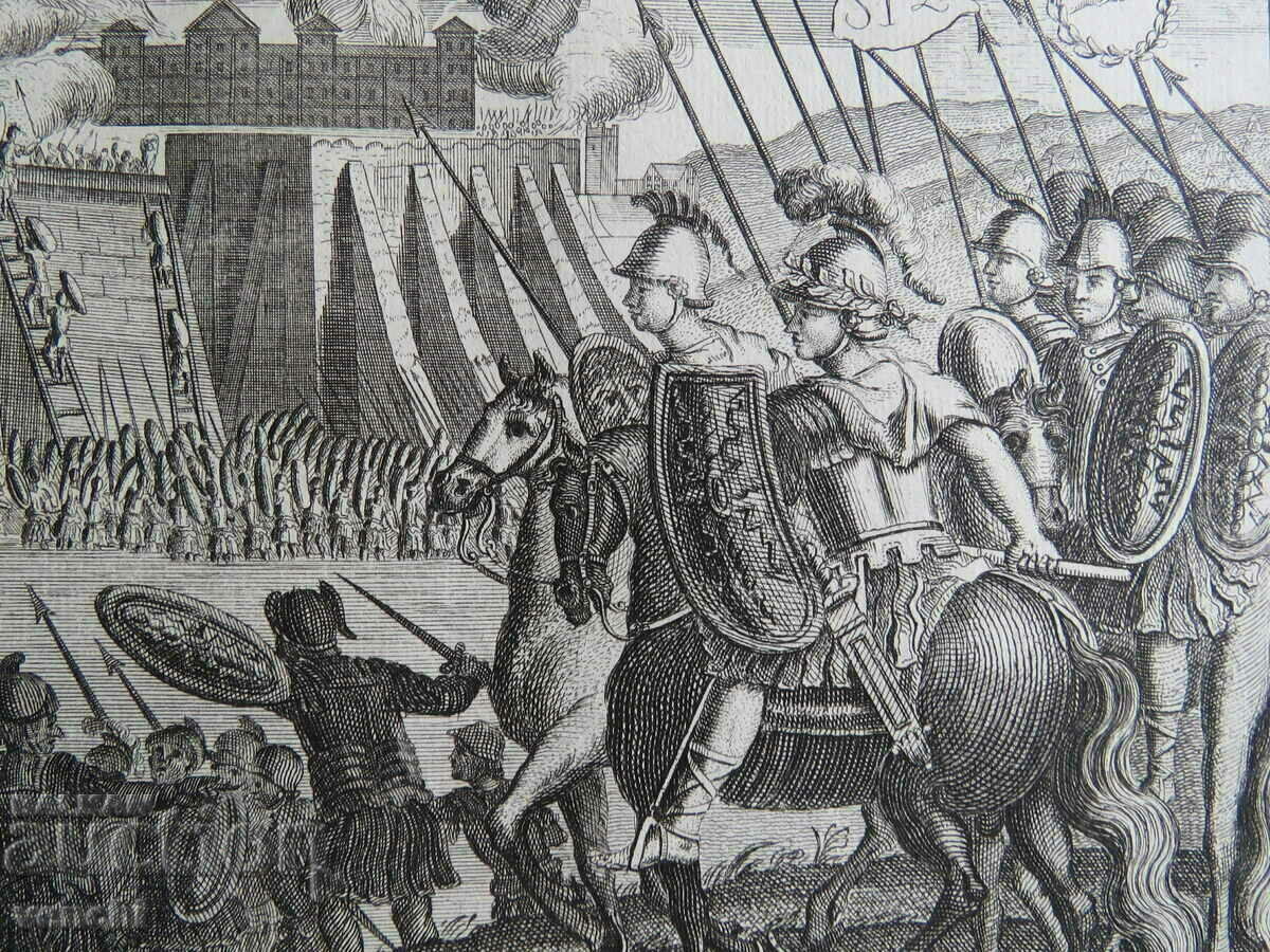 1750 - ENGRAVING - SIEGE OF JERUSALEM - ORIGINAL with price 59.99 BGN | € 30.67 1750 - ENGRAVING - SIEGE OF JERUSALEM - ORIGINAL with price 59.99 BGN | € 30.67