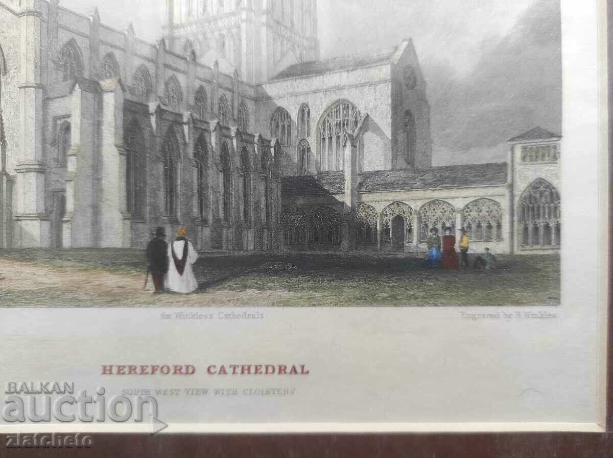 Auction Old English engraving 1 Auction Old English engraving 1