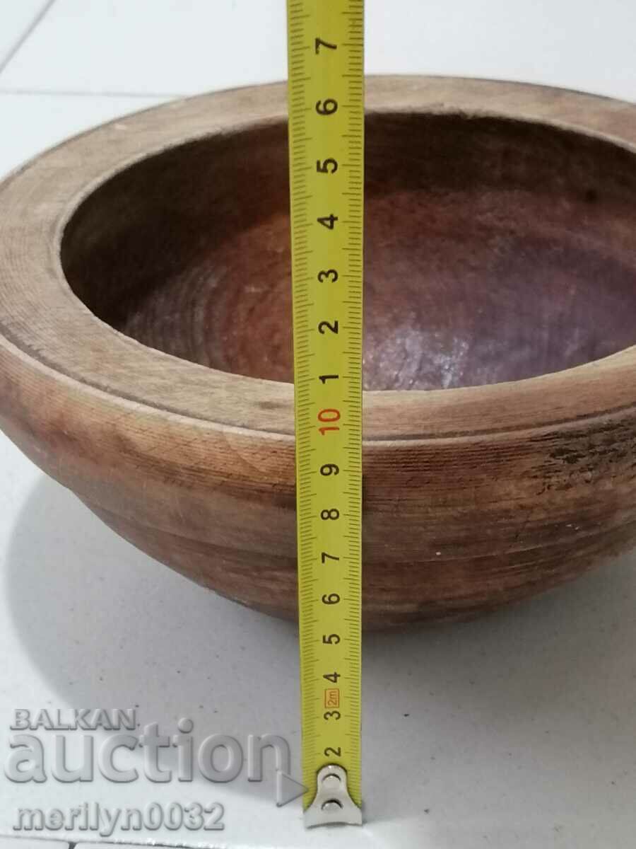 Delivery of Antique wooden mortar bowl Delivery of Antique wooden mortar bowl