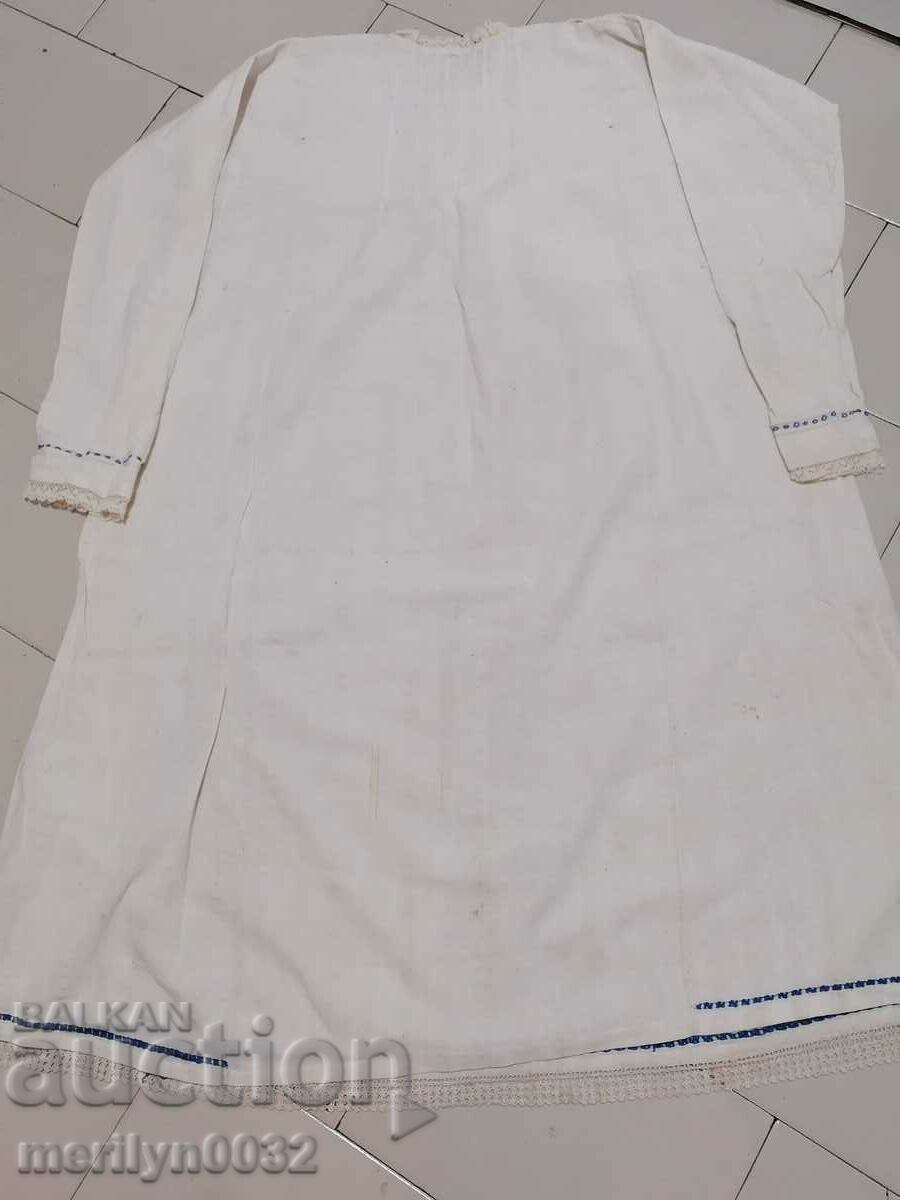 Стара женска риза ръчна бродерия кенар чеиз носия сукман - 6 Стара женска риза ръчна бродерия кенар чеиз носия сукман - 6
