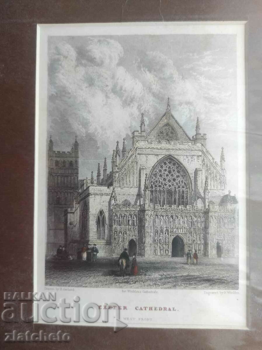 Old English engraving /6 with price 20.00 BGN | € 10.23 Old English engraving /6 with price 20.00 BGN | € 10.23