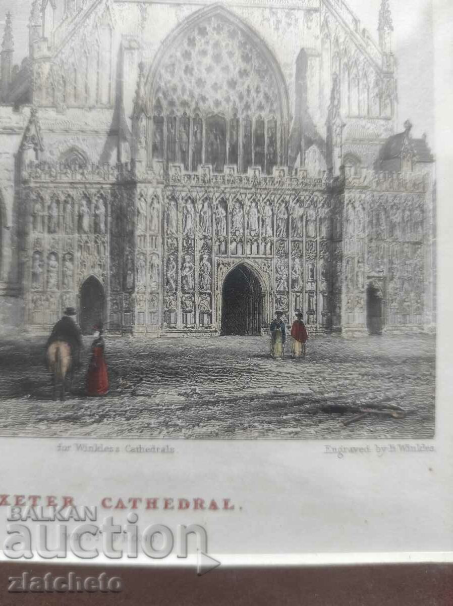 Auction Old English engraving /6 Auction Old English engraving /6