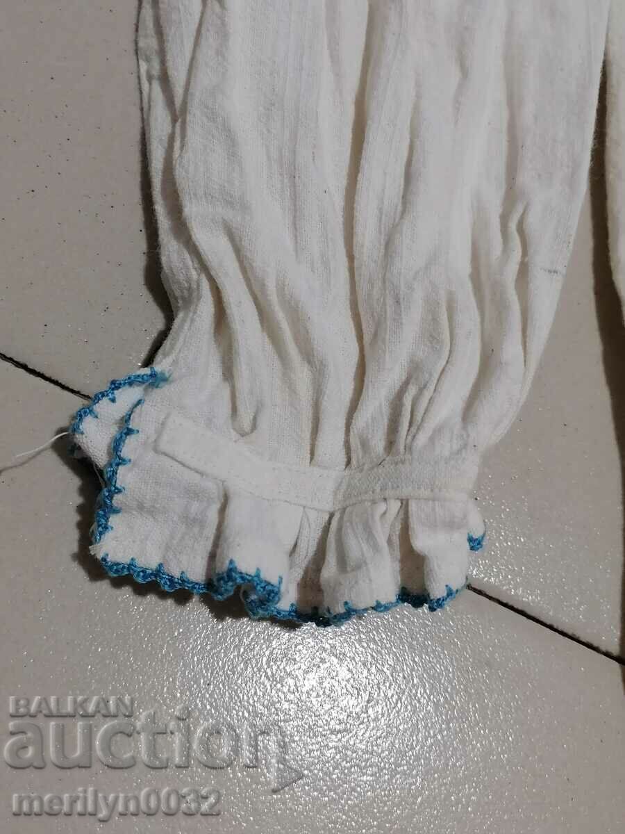 Cămașă bătrână broderie manuală chenar șezlong costum sukman - 7 Cămașă bătrână broderie manuală chenar șezlong costum sukman - 7